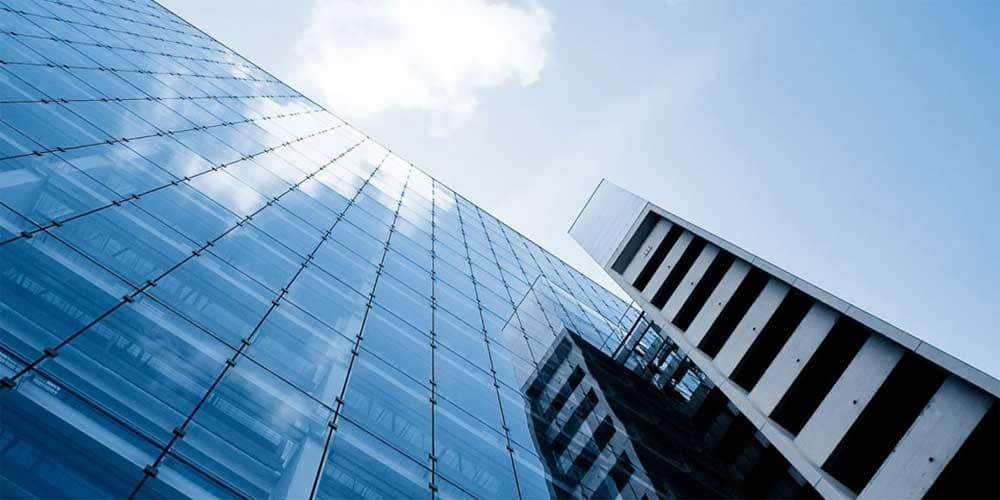 Алюминиевое фасадное остекление