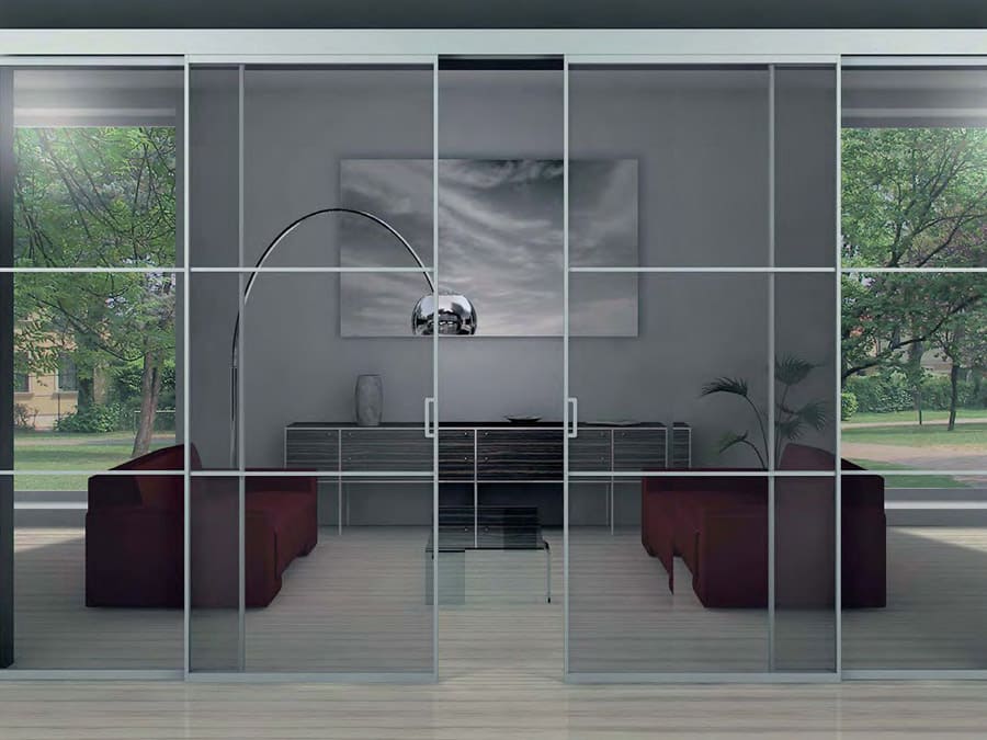 Цельностеклянные перегородки