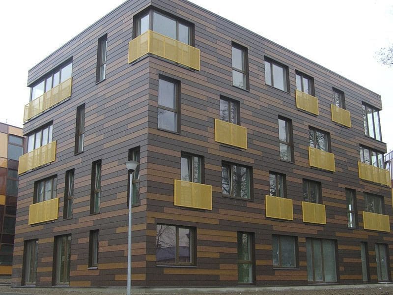 Монтаж вентилируемых фасадов их HPL-панелей