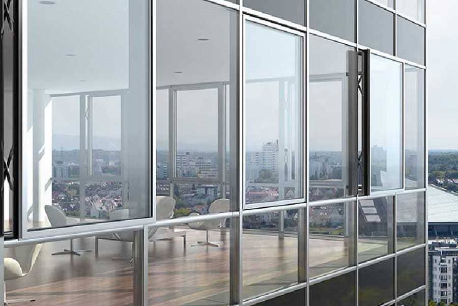 Монтаж алюминиевых конструкций